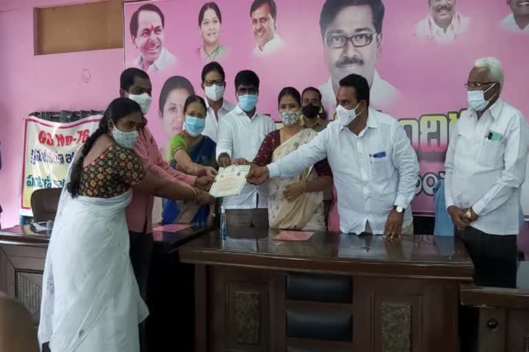 mla Haripriya, regularization certificates, yellandu