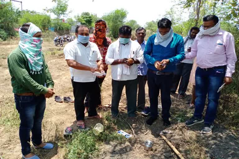 Bhoomipujan of garbage center in Pandaria