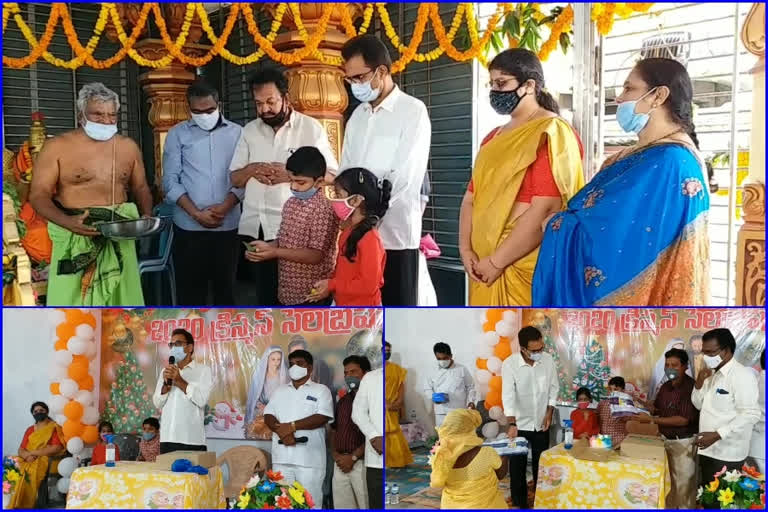 supreme court judge lavu nageshwar rao participates in special prayers at guntur