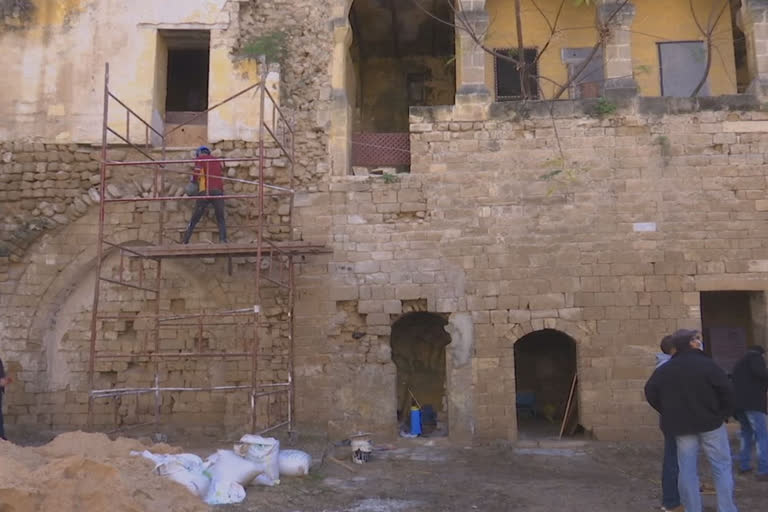 Gaza old buildings