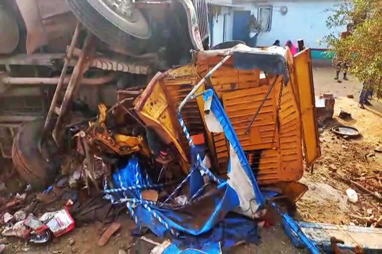 four workers killed in Telangana road accident