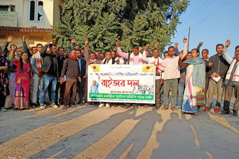 raijor dol committee formed at amguri