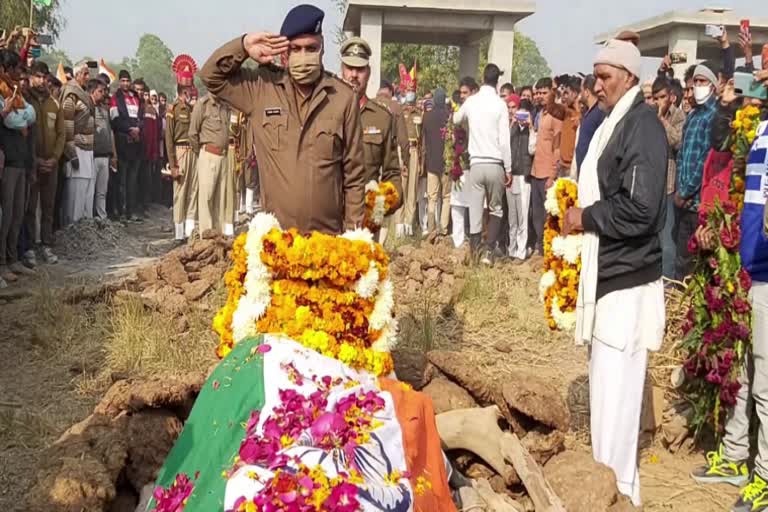 jind soldier martyred delhi Singhu border