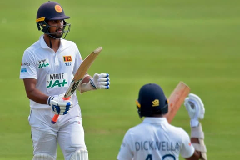 Chandimal, Dhananjaya lead visitors' charge on day one