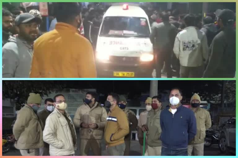 clash and Stone pelting between two groups in Trilokpuri