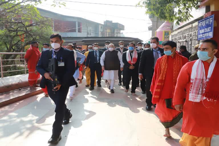 Maa Kamakhya Devi temple visit by home minister amit shah