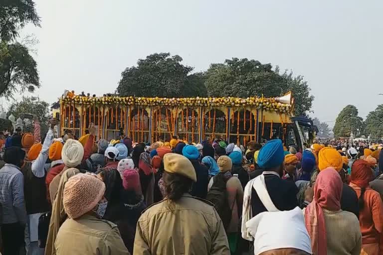 ਸ਼ਹੀਦੀ ਸਭਾ ਦੇ ਤੀਜੇ ਦਿਨ ਕੱਢਿਆ ਗਿਆ ਵਿਸ਼ਾਨ ਨਗਰ ਕੀਰਤਨ