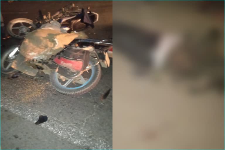 devgarh rajsamand news, accident on highway, युवक की मौत