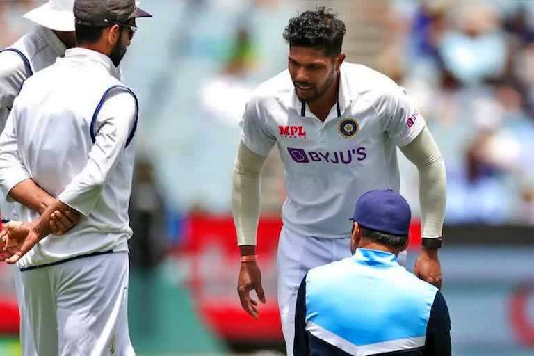 Umesh Yadav suffers calf muscle injury in melbourne test against australia