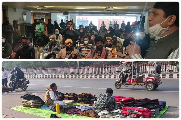 Councilor set up camp for loan to street vendors in Vivek Vihar,Delhi