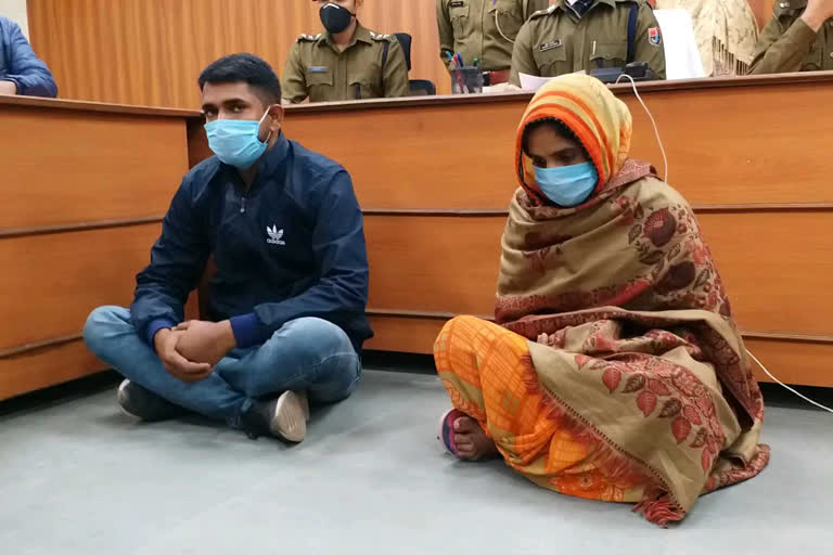 wife with lover murdered her husband, police arrested accused of murder