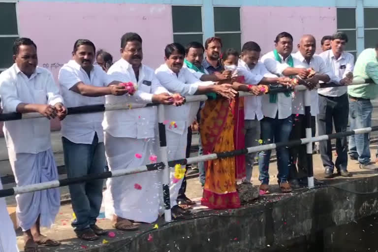 The government has released water for yasangi crops in Nizamabad district