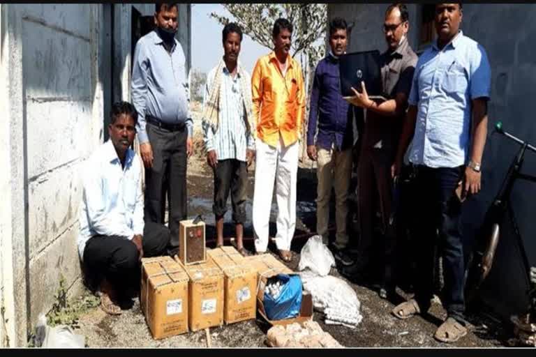 Explosives seized in Belgaum