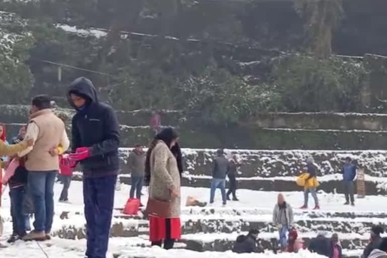 Snowfall in Dharamshala