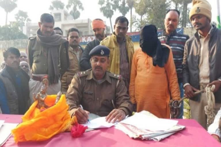 Theft idol recovered in gopalganj