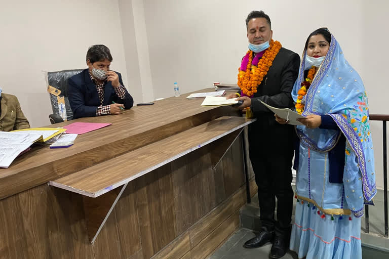 13 people filed nomination in the city council Baddi on the last day of nomination