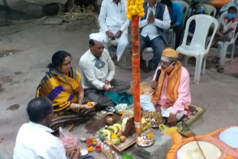 nandidhwaj pooja in solapur