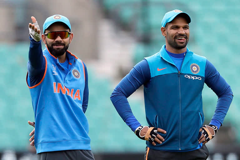 Virat Kohli, Shikhar Dhawan