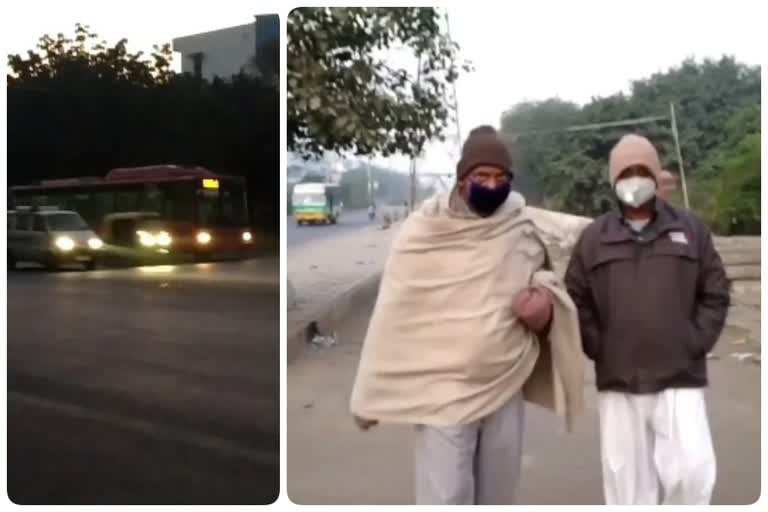 Cold wave all over North India including the capital Delhi