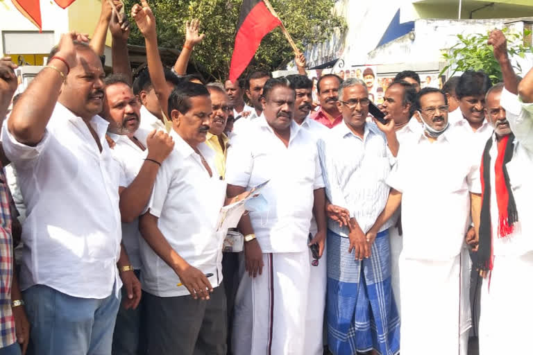 Coimbatore South DMK District Officer Thenral Selvaraj arrested