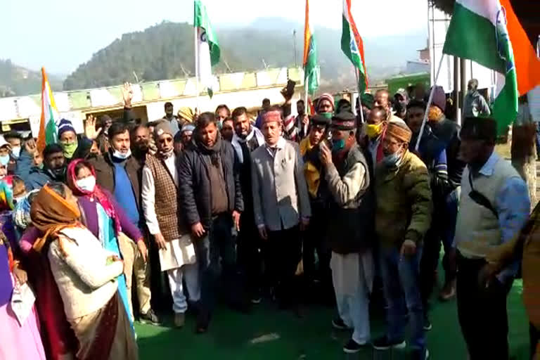 congress protest someshwar almora