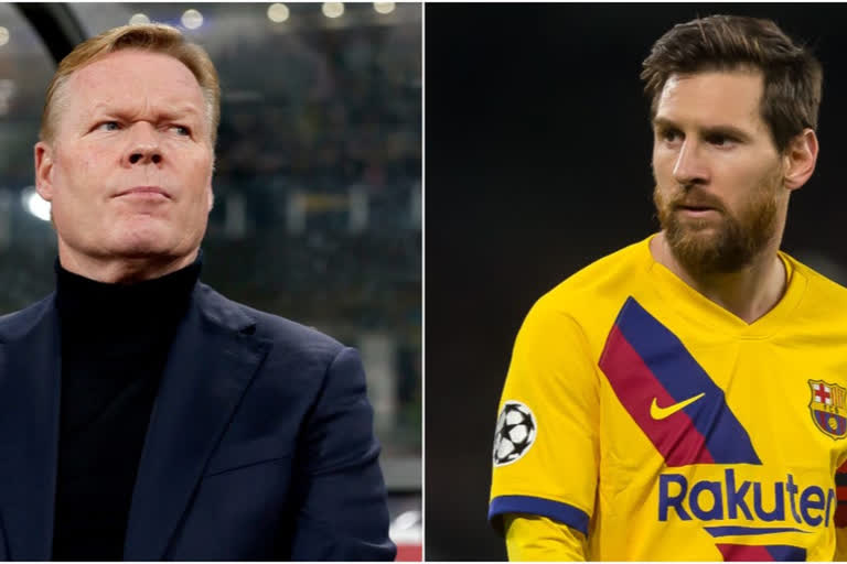 Ronaldo Koeman, Lionel Messi