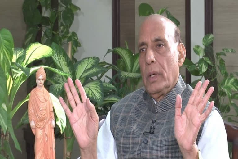 Rajnath Singh calls PM an institution, lashes out at derogatory remarks