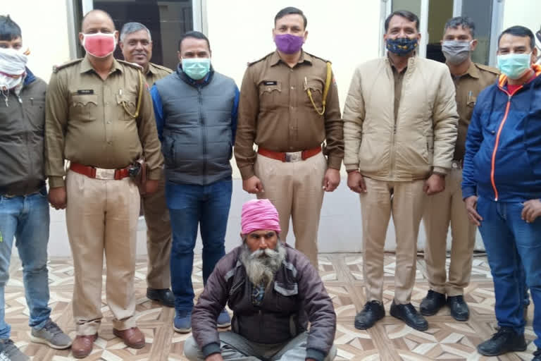 अलवर में 10 हजार का इनामी बदमाश गिरफ्तार, 10 thousand crooks arrested in Alwar