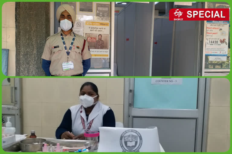 Delhi first covid vaccination center is ready, see what is the system and process