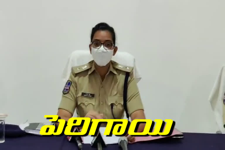 jagityala district sp sindhusharma press meet