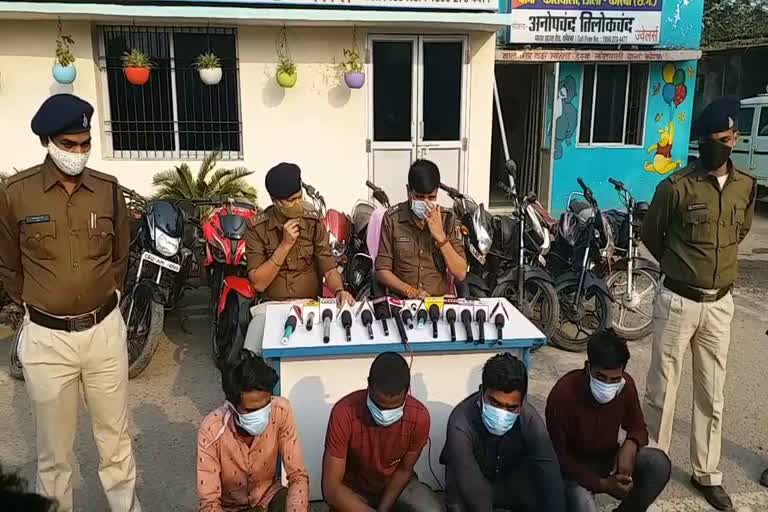 bike thief gang arrested