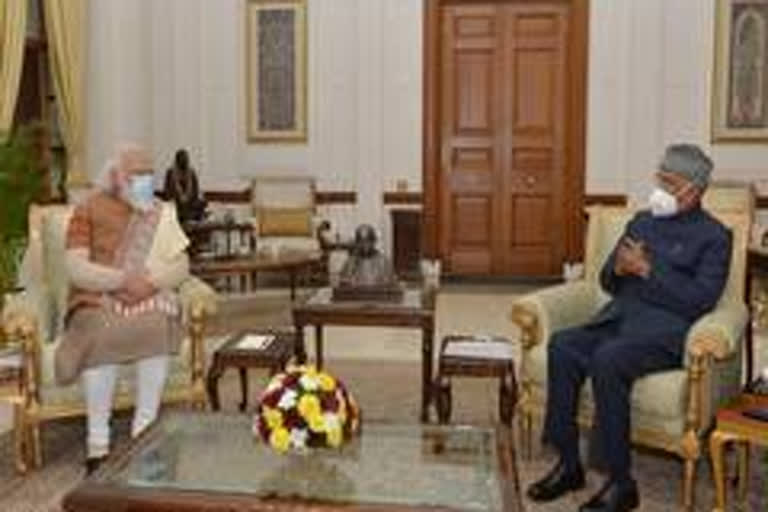 PM Modi meets President Kovind to extend New Year wishes, discusses domestic and international affairs