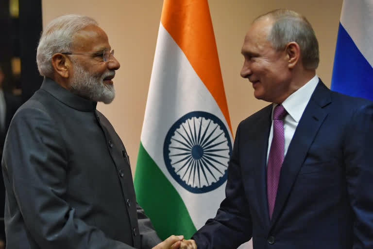 Putin New year Greetings to India