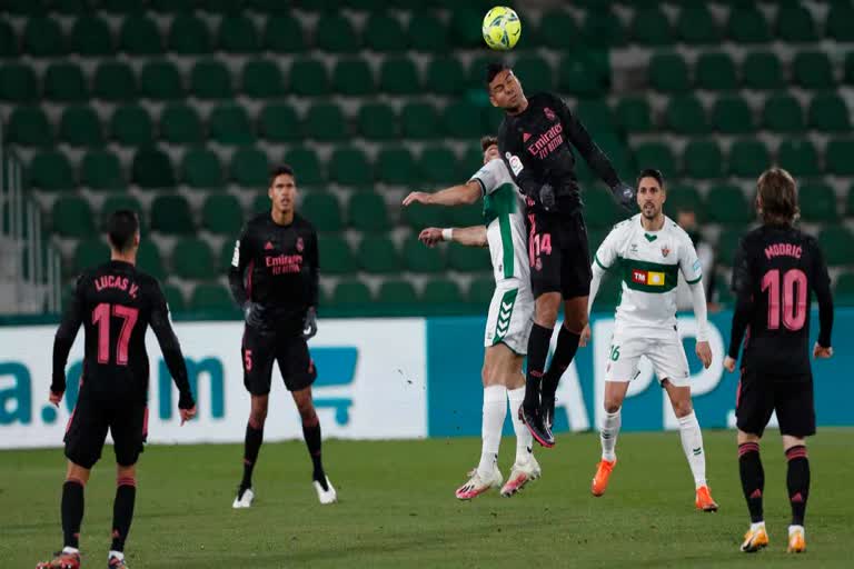 Atletico extends La Liga lead after Real Madrid draws at Elche