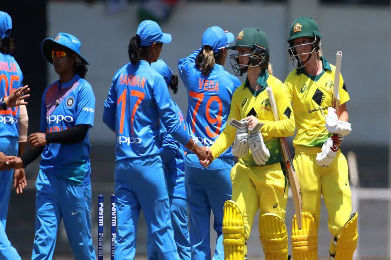 Indian women's team vs Australia