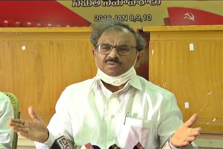 cpi leader muppala nageshwara rao