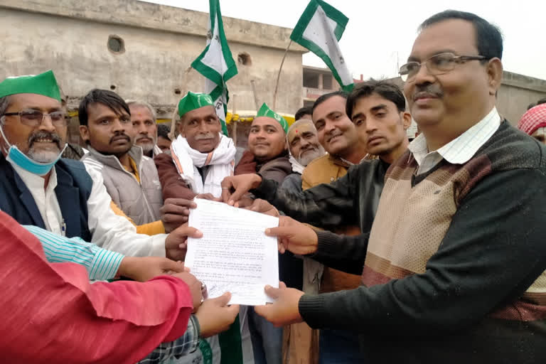 Gunnour farmers mobilized against agricultural law