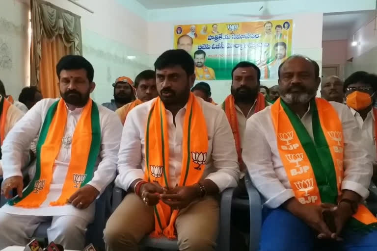 bjp obc morcha state president venkata siva narayana