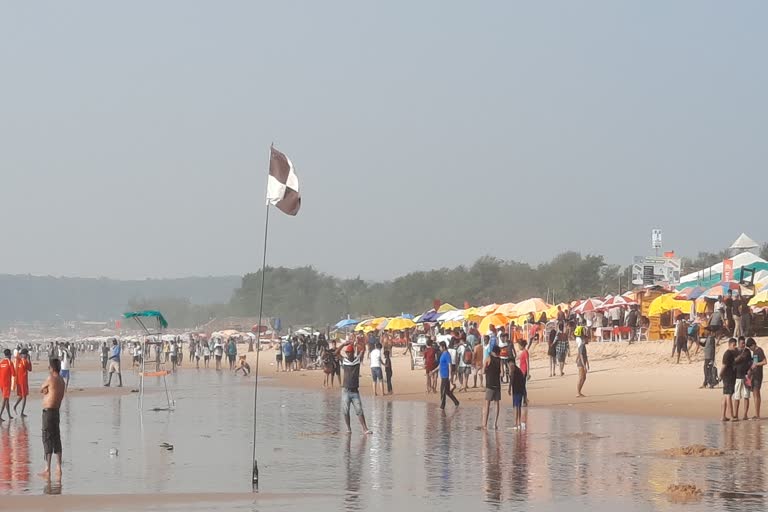 Goa beaches are full of indigenous tourists