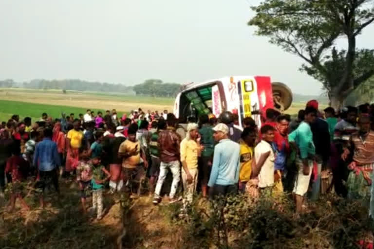 bus accident in nadia district west bengal