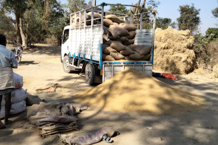 Case of reselling purchased paddy at raigarh