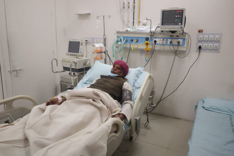 kisan mahasabha leader Rampal jat admitted to hospital