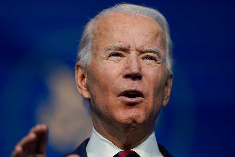 Biden calls for Americans to unite, heal and rebuild in 2021