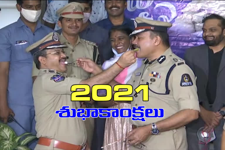 hyderabad cp anjani kumar new year celebrations