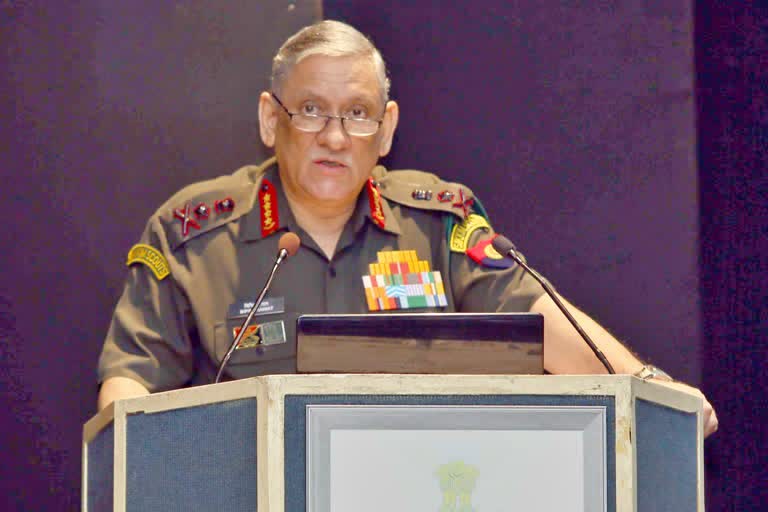 CDS General Bipin Rawat condolence to Narendra Bul kumar