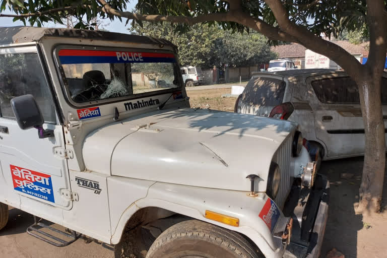 Police jeep