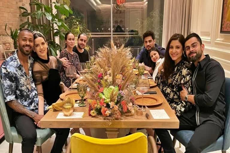 Virat Kohli and Anushka Sharma celebrate New Year get together with Friends