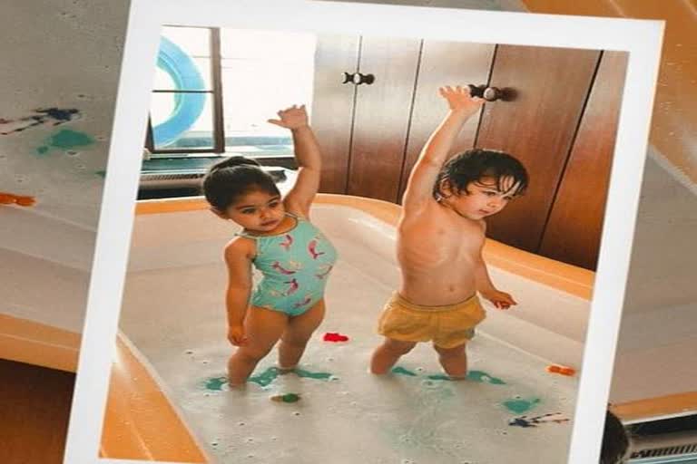 taimur-ali-khan-doing-exercise-to-his-sister-inaaya-khemu