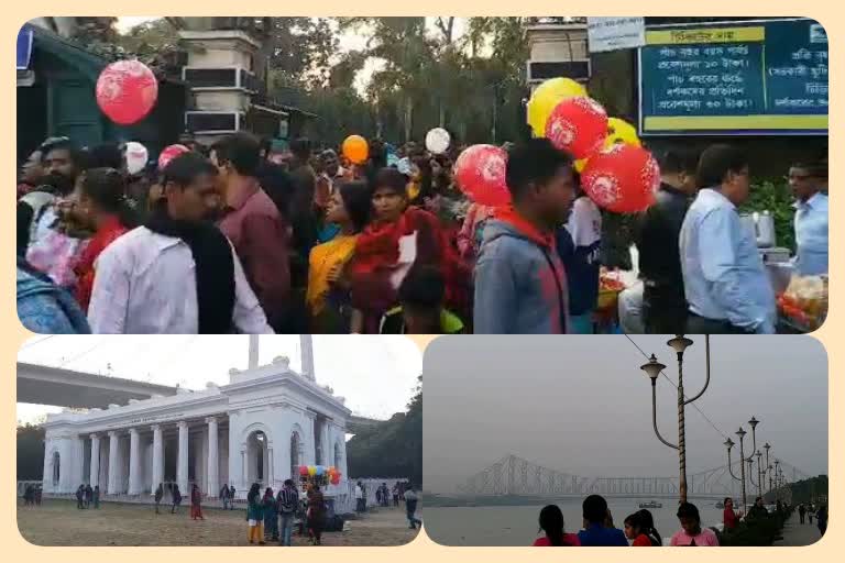 eople of kolkata celebrated new years