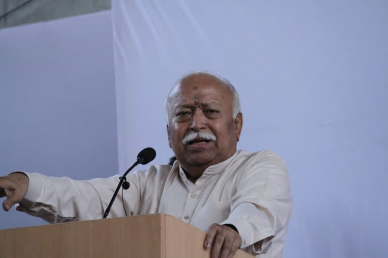 Mohan Bhagwat releases book on Gandhi